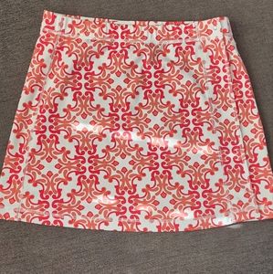 ATHLETA damask stretch skirt